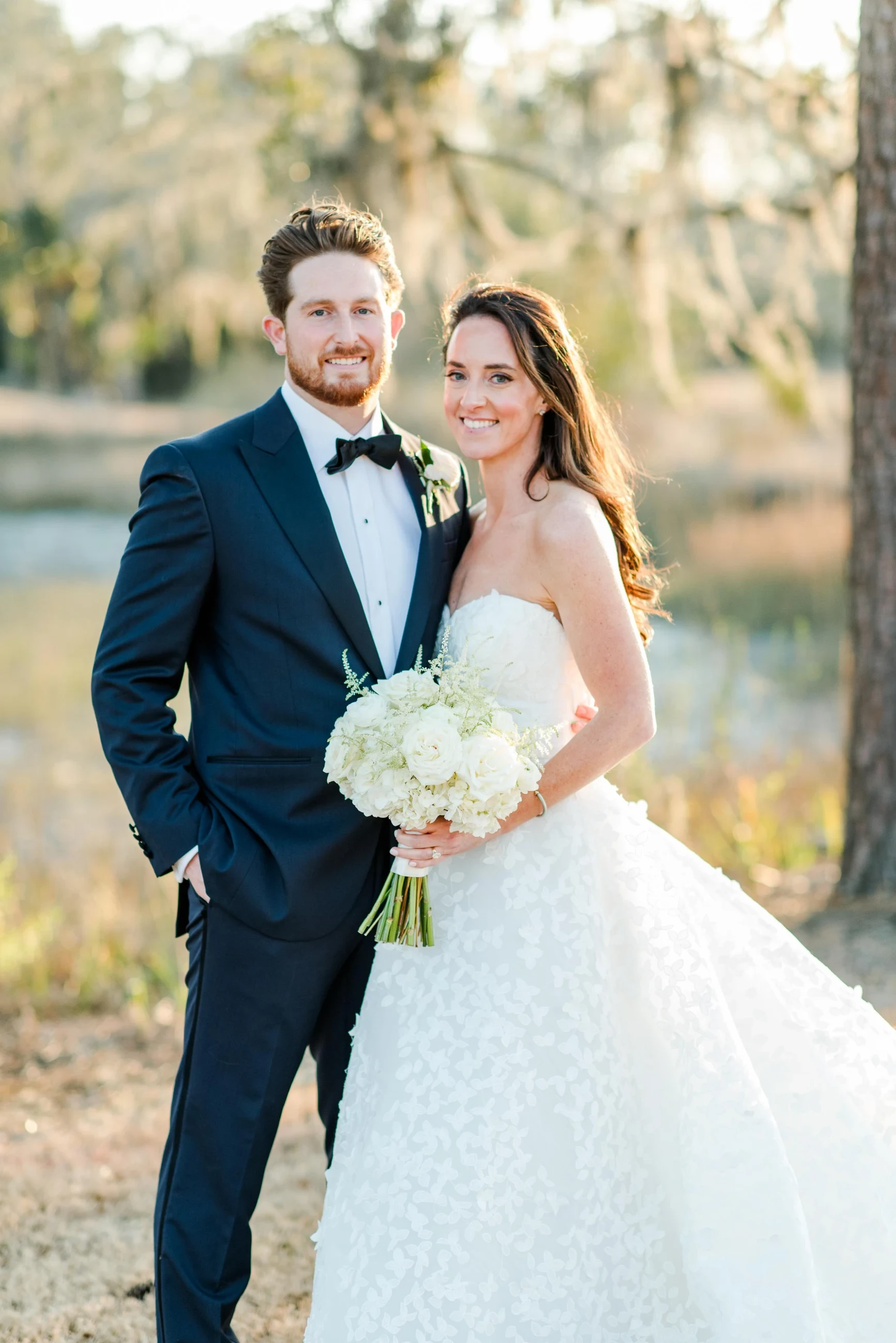 Christena & Hunter wedding photo by Candi Leonard
